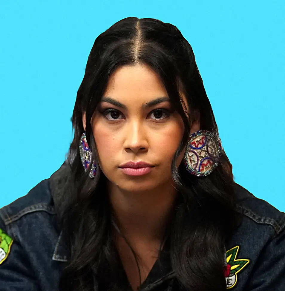 Photo of Ziigwan, played by Blair Lamora